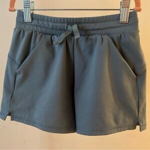 Like New! Girl's Runway size M 8-10 Gray Blue Short Quick Dry